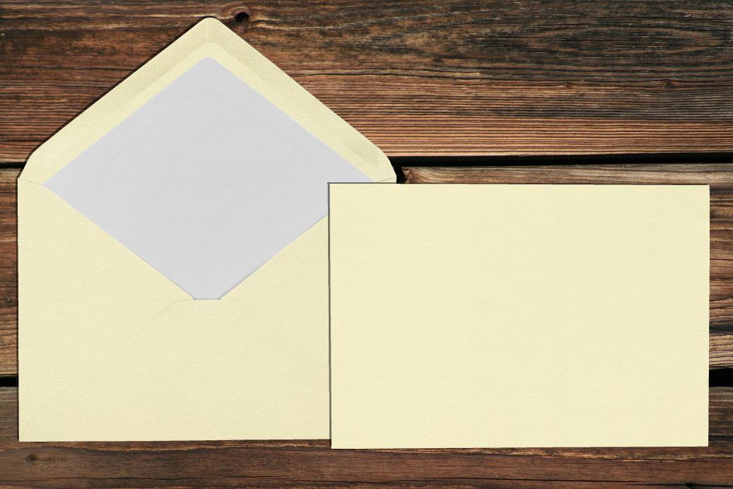 Briefhüllen mit Seidenfutter C5 157x225 mm Nassklebend Chamois gerippt 100 g/qm